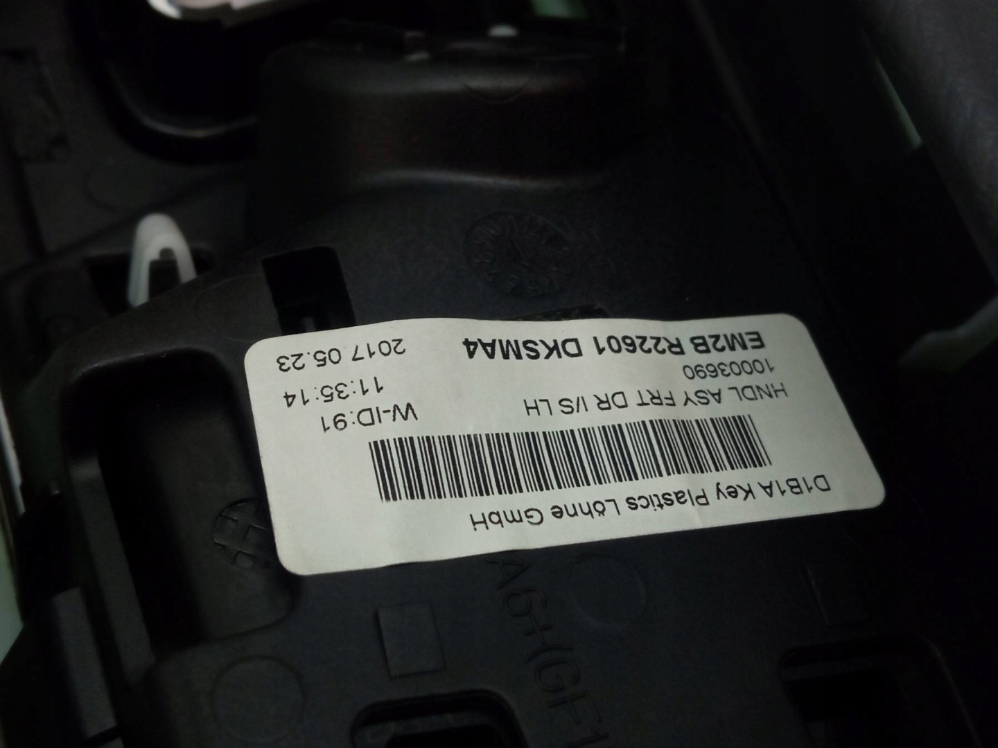 upholstery side left front driver´s MK2 Ford S-MAX II (2015-2023)