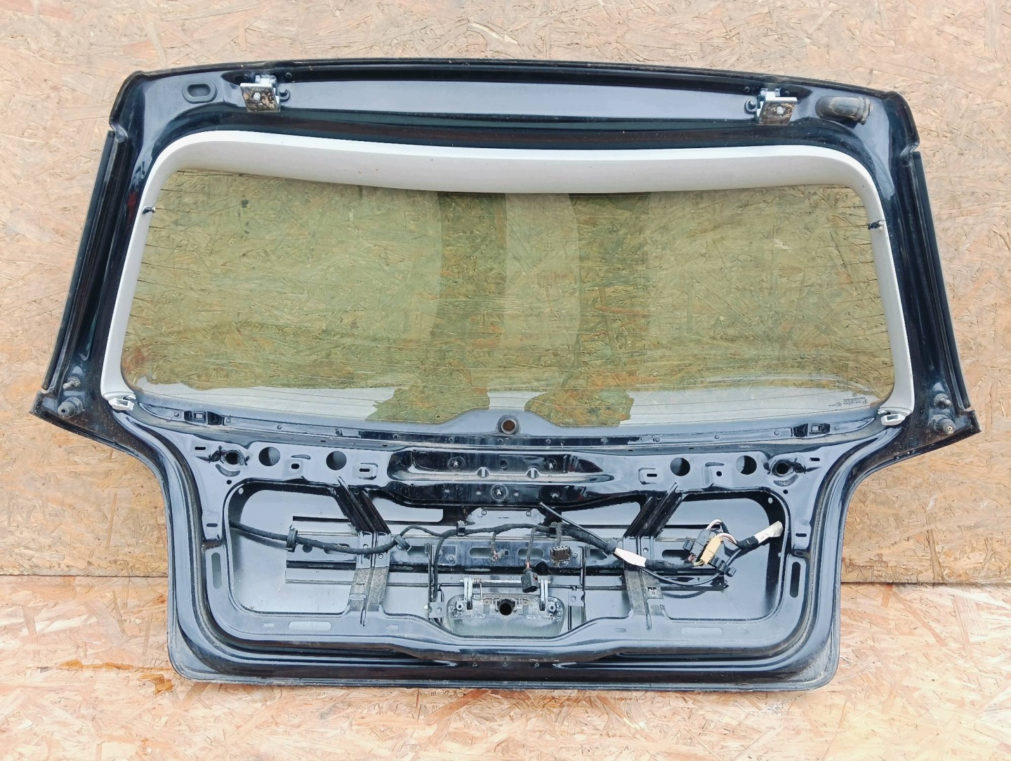 trunk door boot Volkswagen Polo 9N 1.4 TDI black