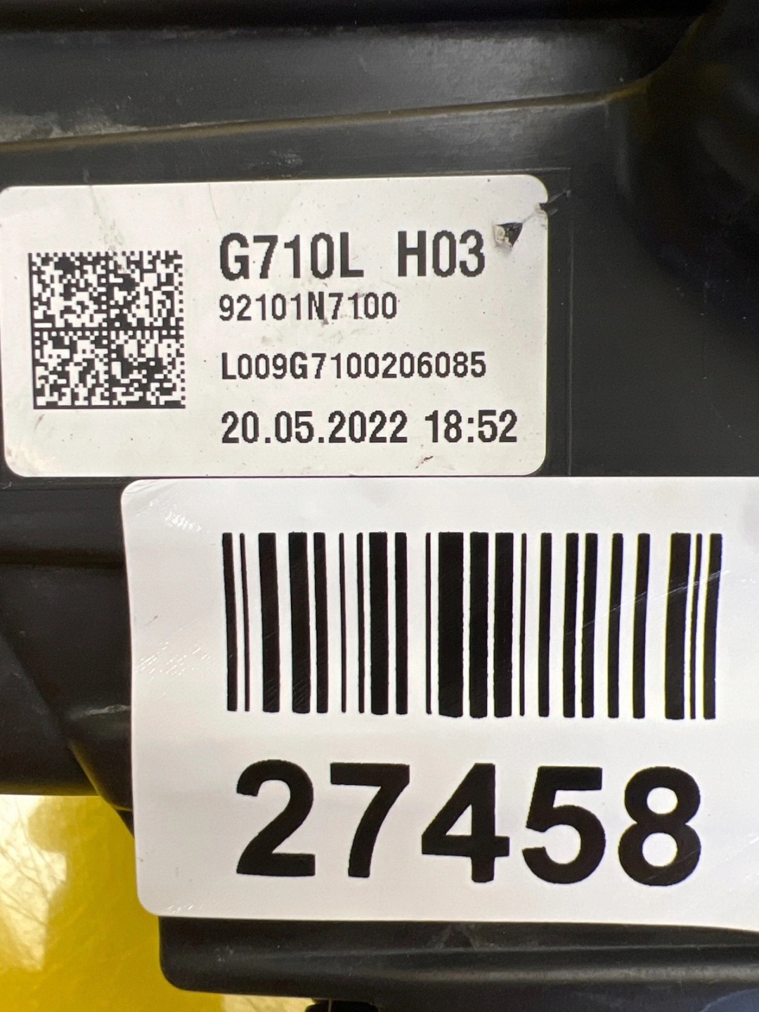 light left Hyundai Tucson IV Full Led 92101N7100