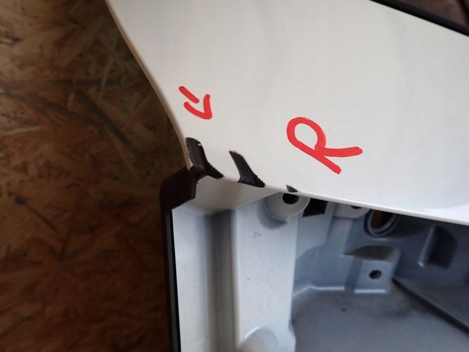 NISSAN QASHQAI III J12 21- boot doors rear part