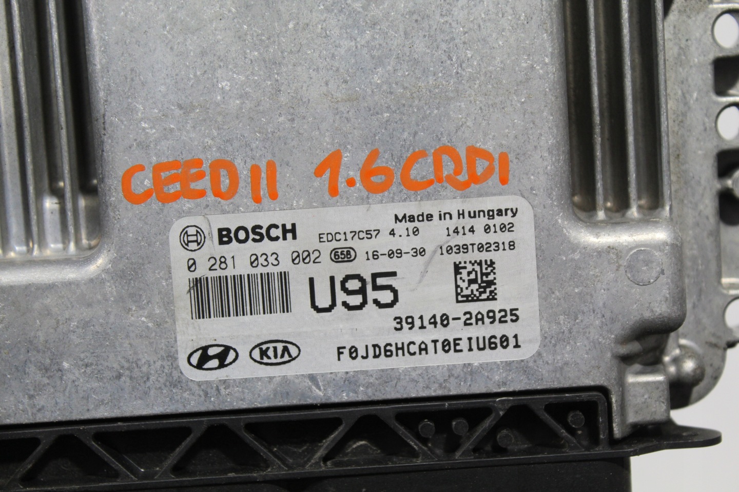 control unit of the engine KIA CEED II LIFT 39140-2A925
