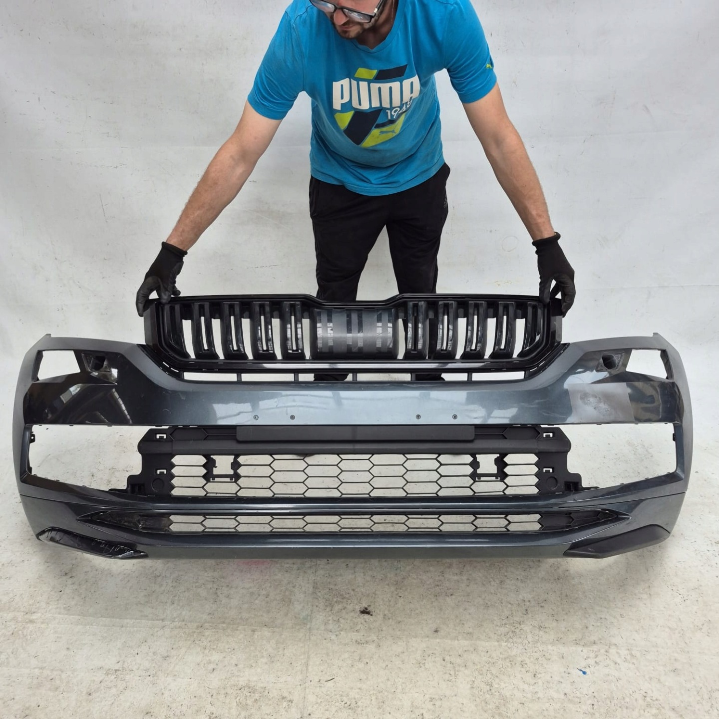 SKODA KODIAQ and 1 RS 19-21 bumper front front washer