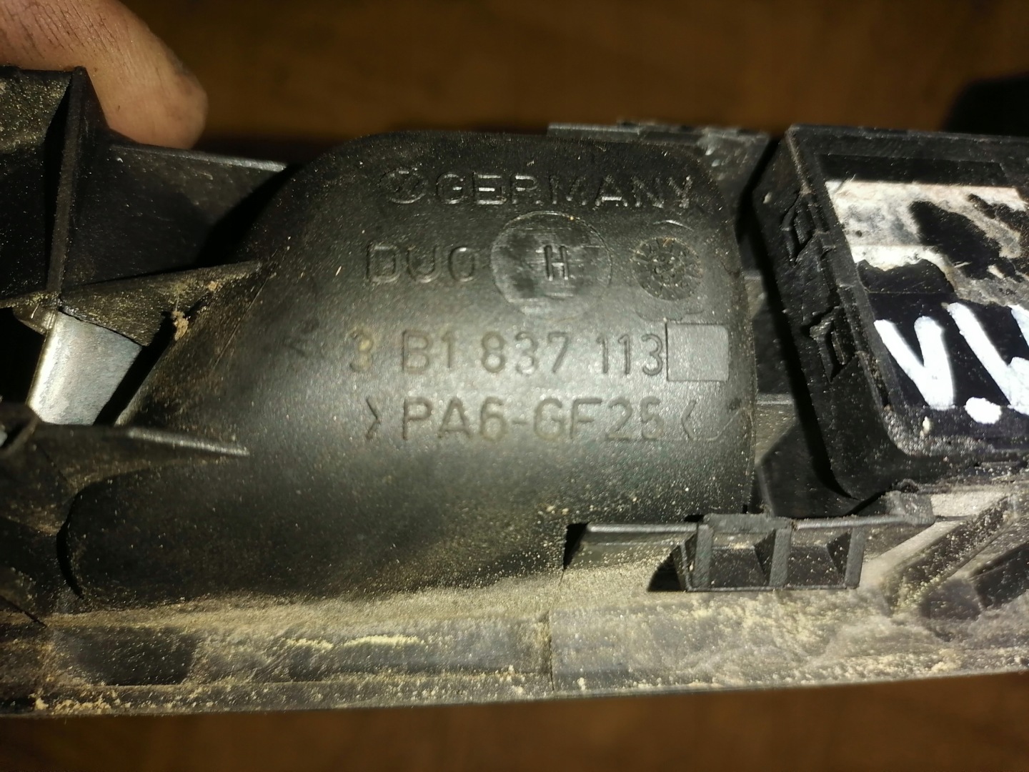 handle inner left VW 3B1837113
