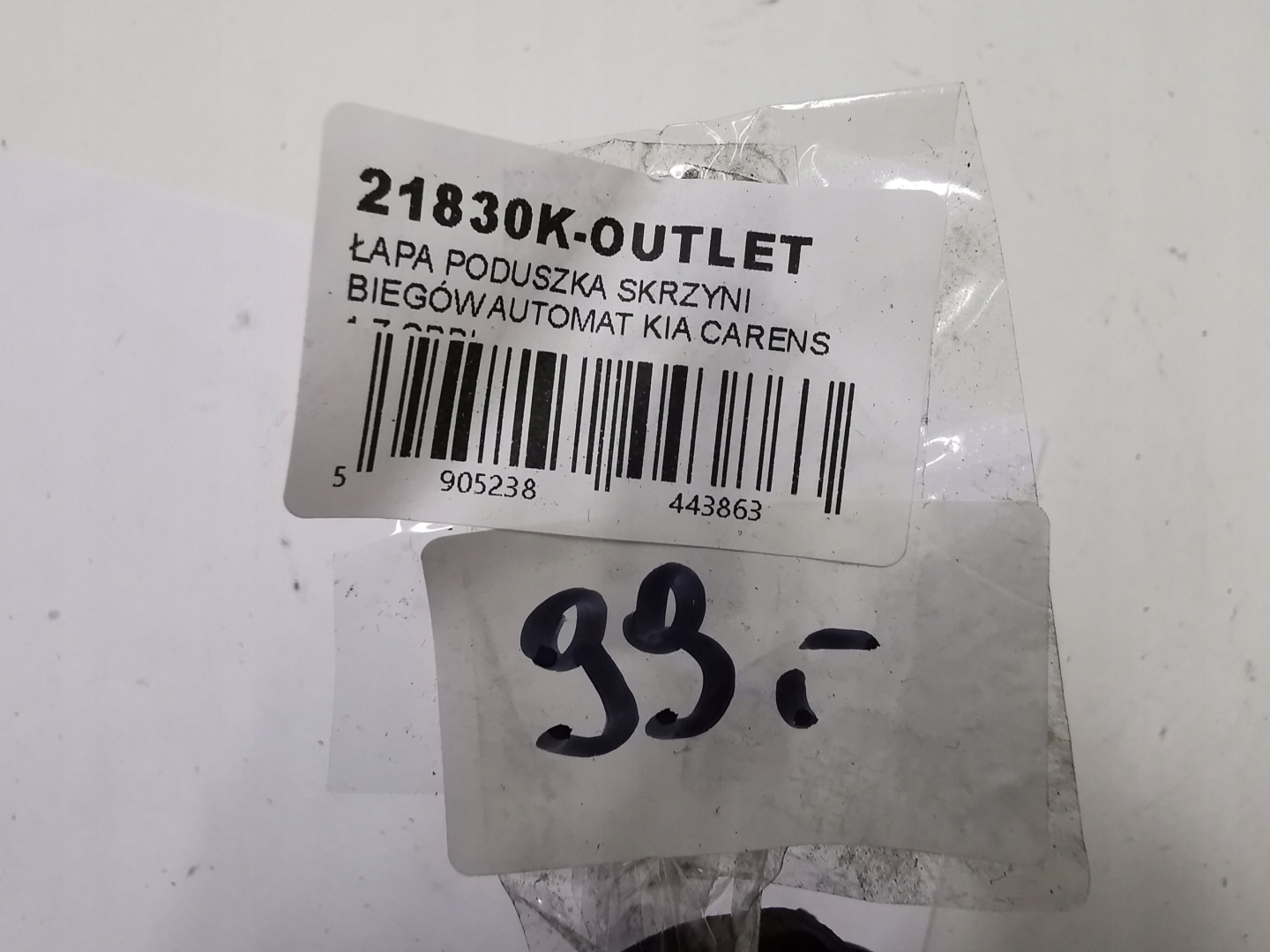 holder gearbox mount AUTOMAT KIA CARENS 1.7 CRDI