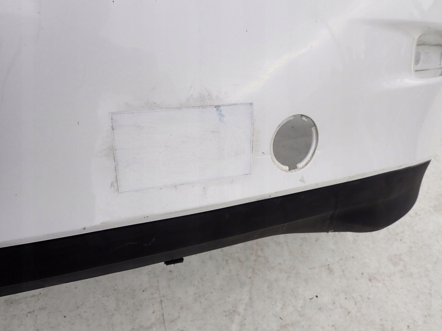 MAZDA 3 III sedan 13-18 bumper rear part rear