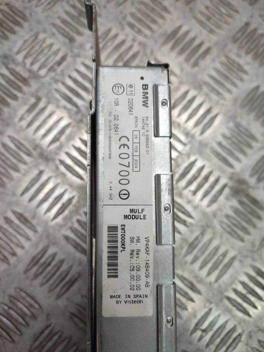 modulo Bluetooth BMW 5 E60 E61 6938943