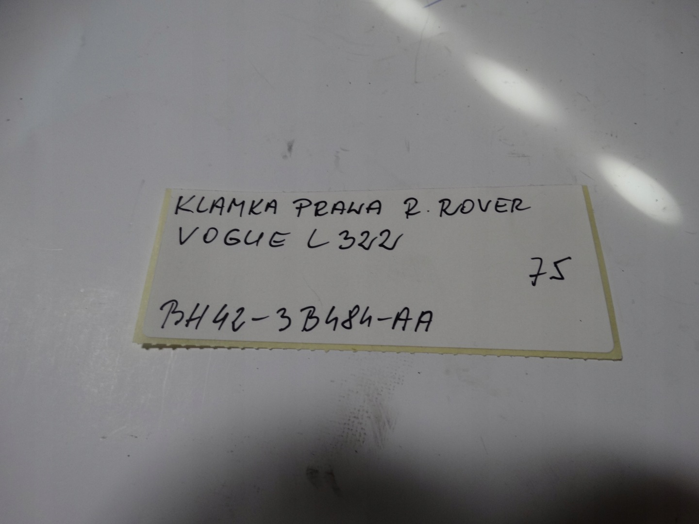 IDEALNA handle right RANGE ROVER VOGUE L322 1