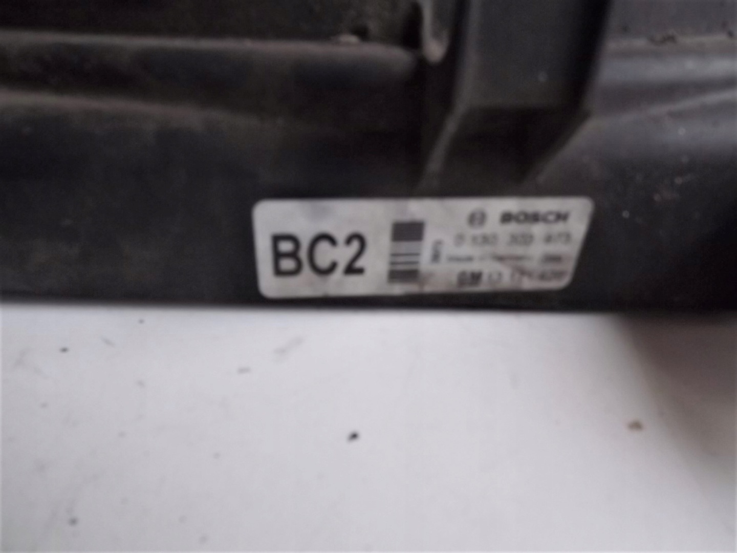 radiator fan BC2 OPEL ZAFIRA B