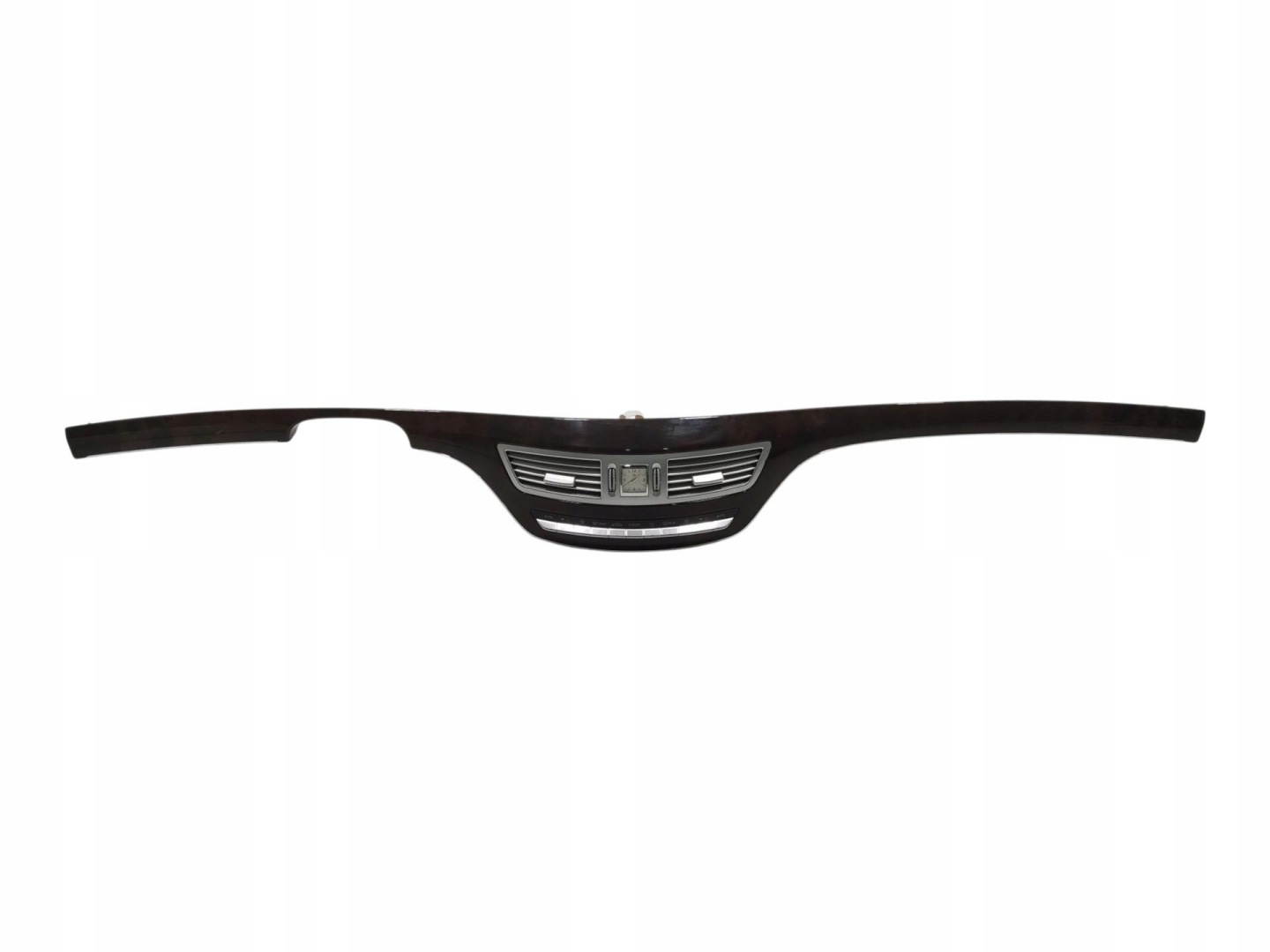 DEKOR Bois du tableau de bord Console Unite commande clima MERCEDES S-KLASA W221 2005-09