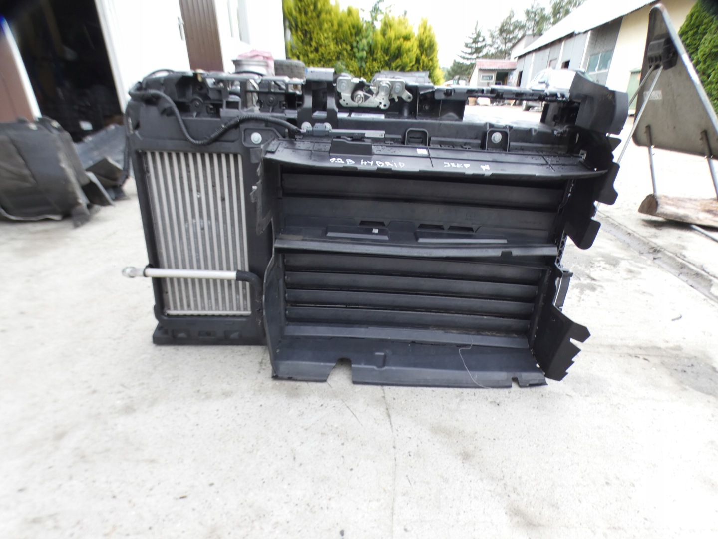 JEEP AVENGER FULL LED front radiator bumper lights bonnet 640