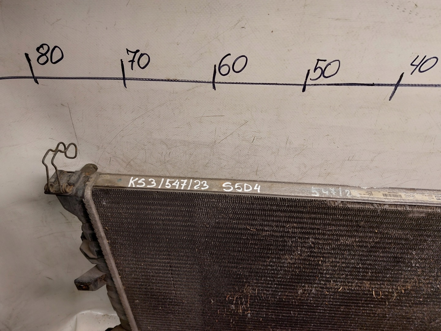 water cooler PEUGEOT 806 2.0HDI