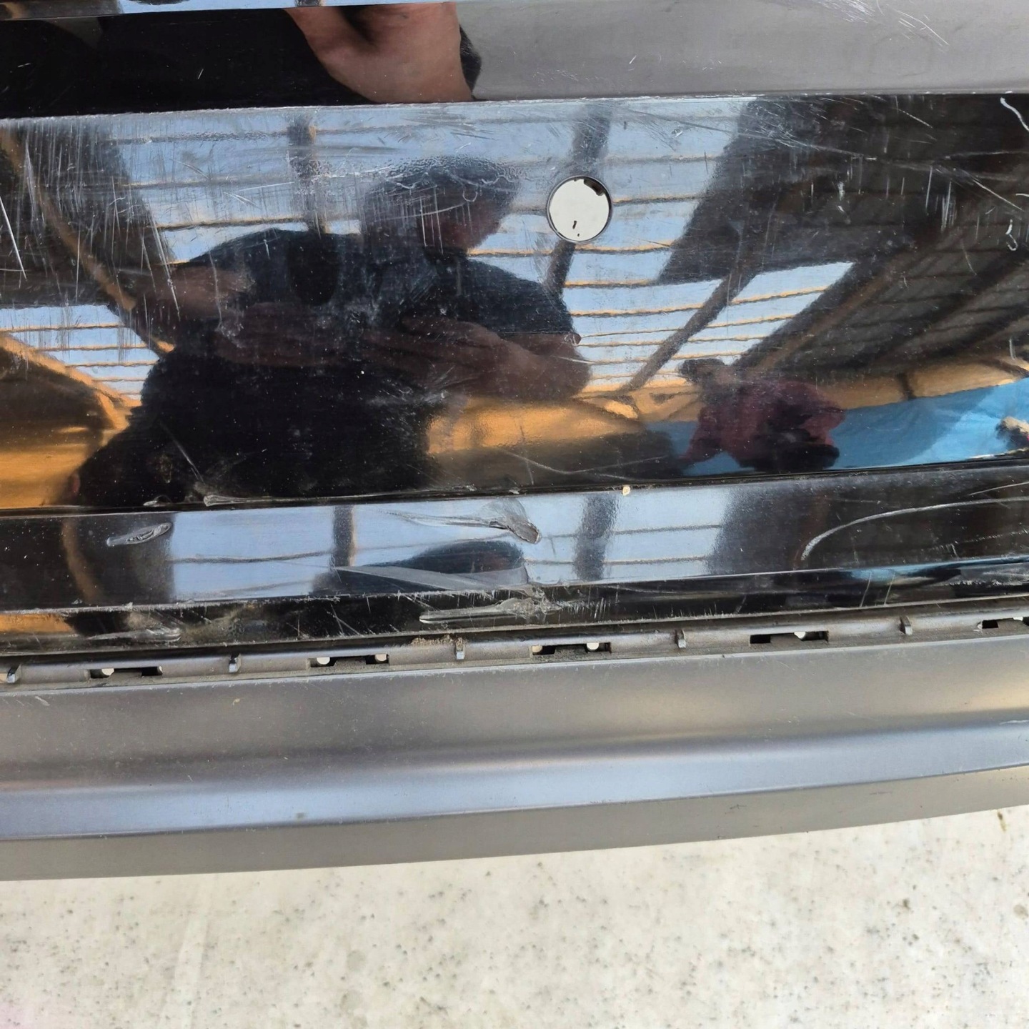 AUDI A4 B9 8W sedan 15-19 bumper rear part rear PDC