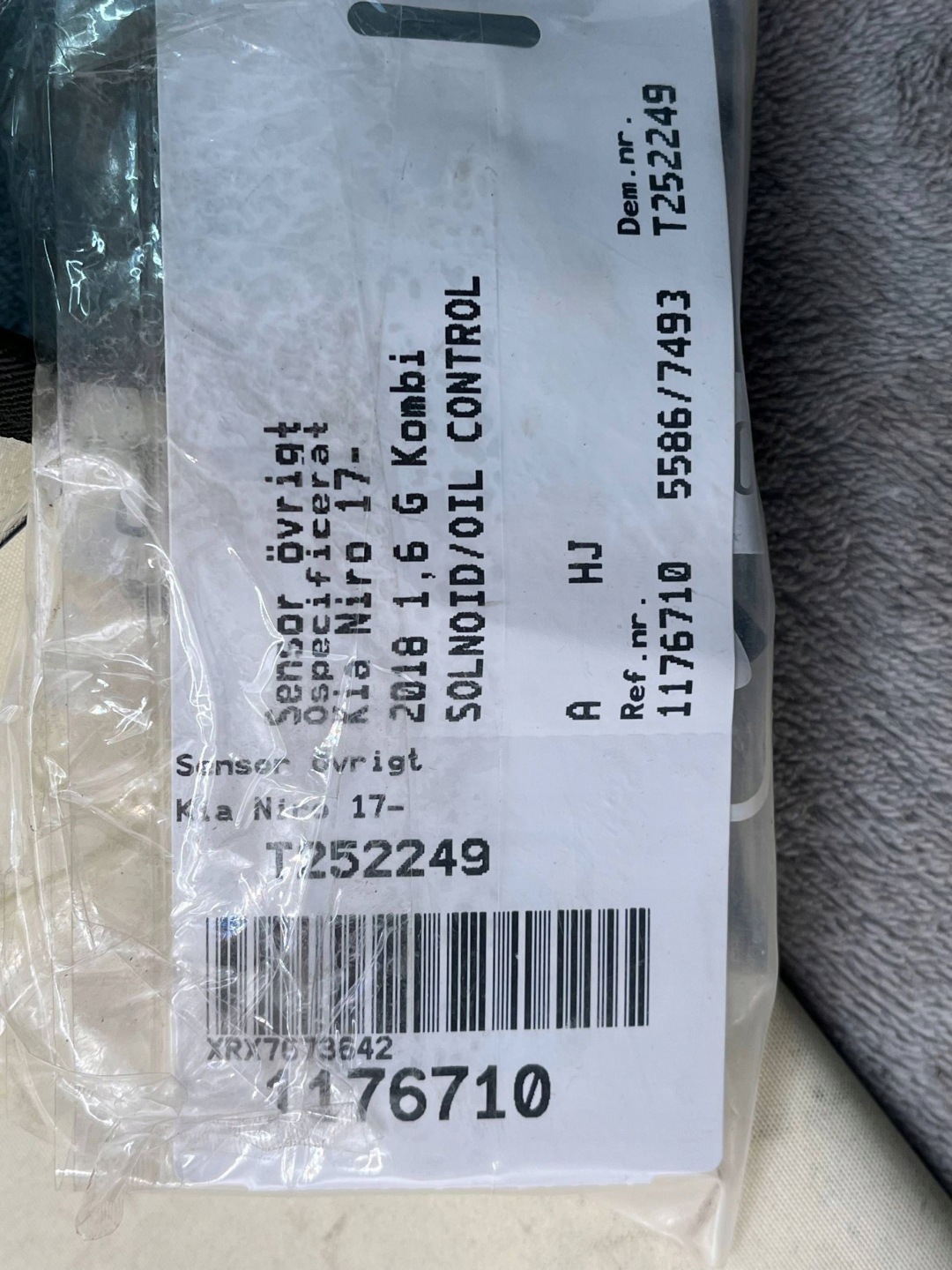 Nockenwellensensor des Zahnrads HONDA CIVIC !J