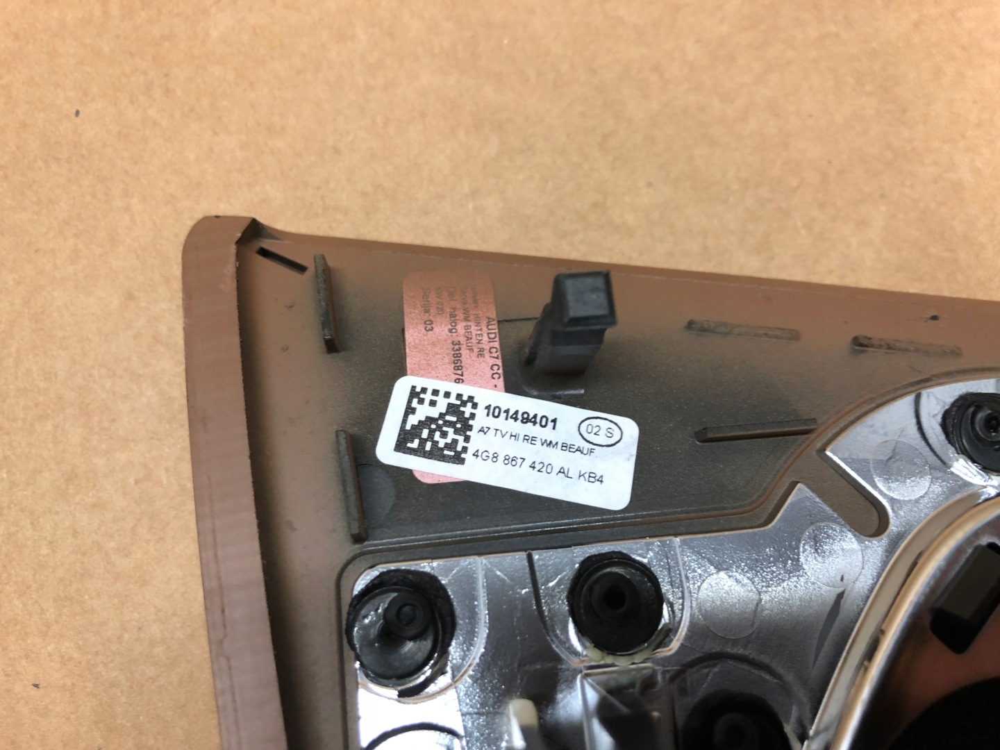 AUDI A7 4G DEKOR moulding door 4G8867420AL KB4