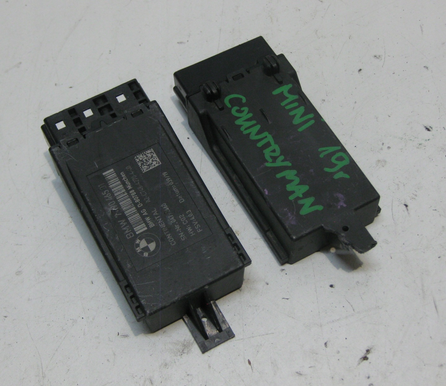 BMW 5 G30 3.0D module control unit seat 7490465