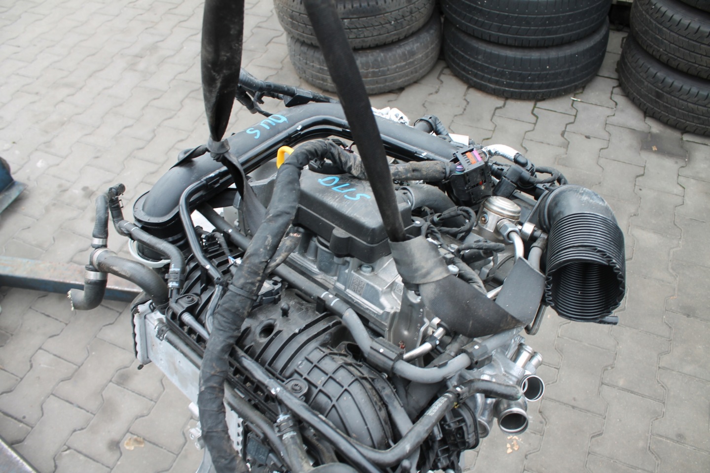 engine complete VW SKODA 1,0 TSI DUS 5TYS KM