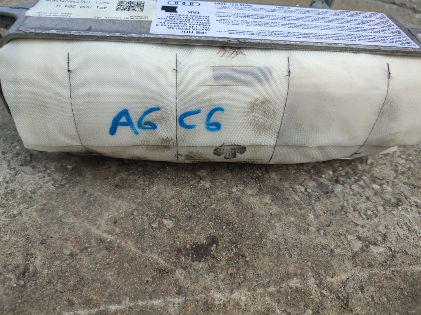 airbag airbag spolujezdce AUDI A6 C6 4F1880204G