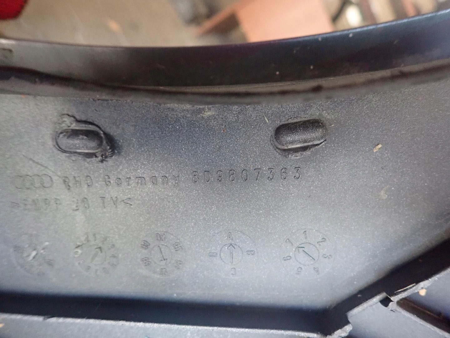 bumper rear part rear AUDI A4 B5 1995- KOMBI 8D9807363