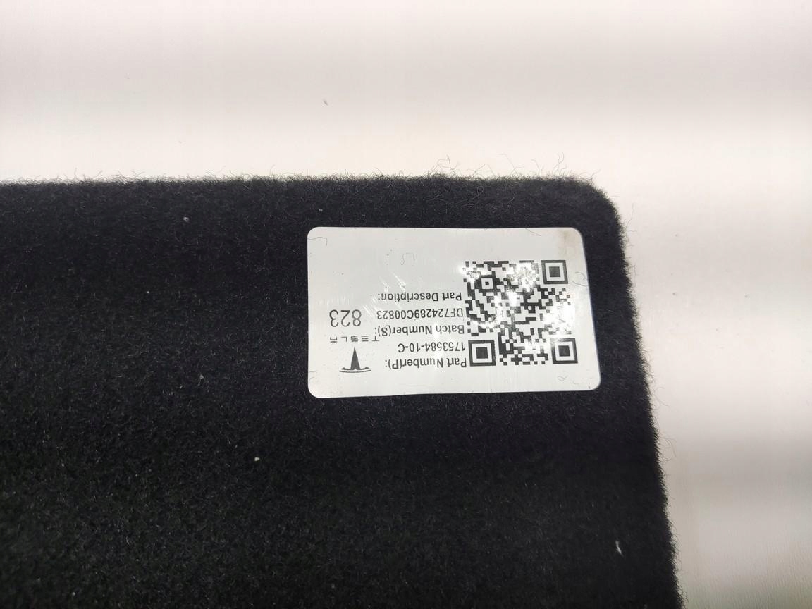 floor mats boot TESLA MODEL 3 LIFT 2023-2026 1753584-10-C