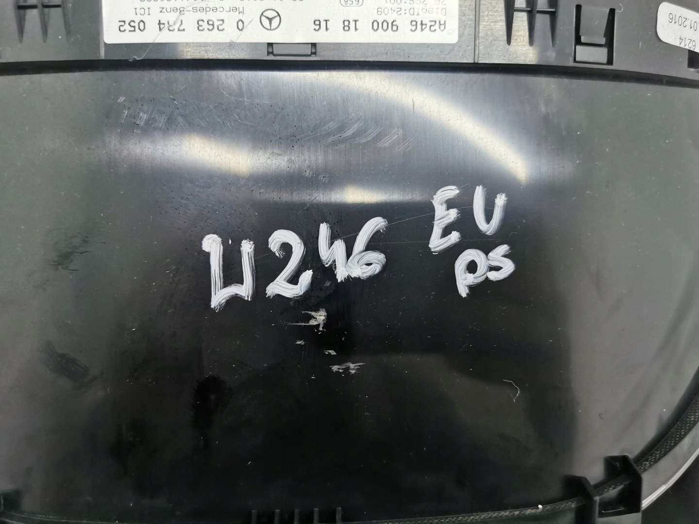 dials dials MERCEDES B-KLASA W246 LIFT 1.6 CGI