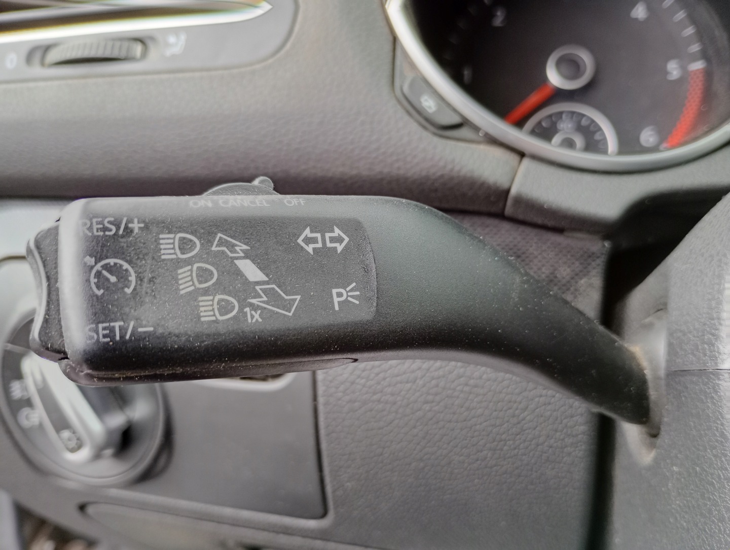 VW Golf VI 6 09-12 interruttore DEVIO LUCI TERGICRISTALLO TERGI luci 1.6 TDI