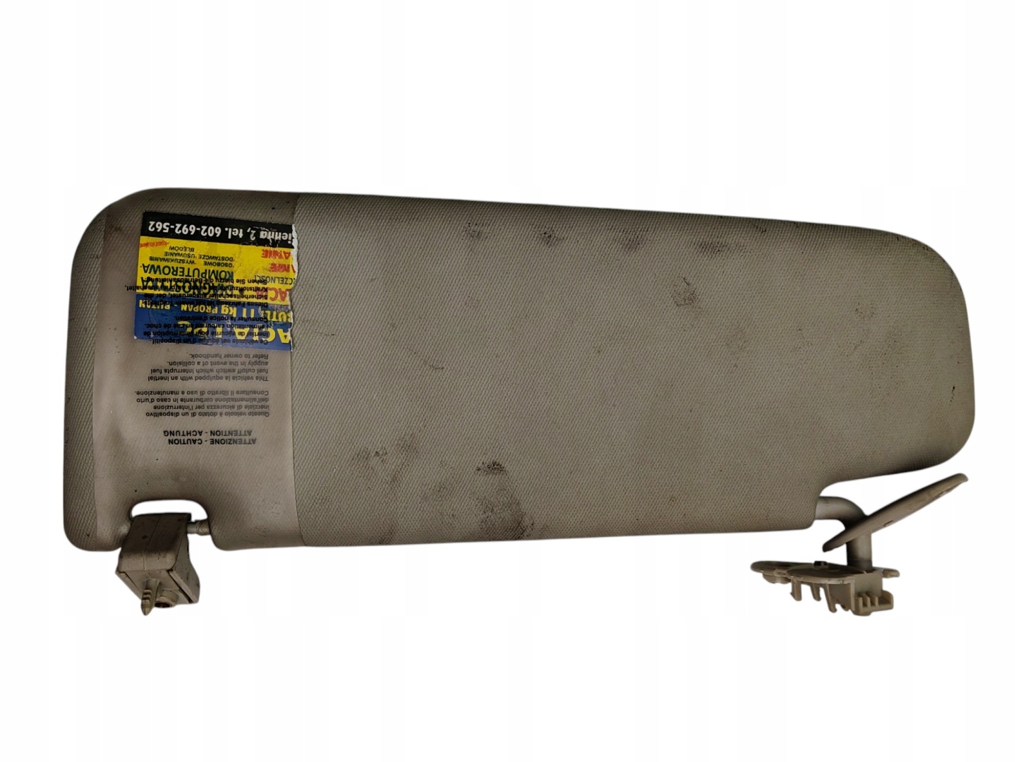 visor visor left cover PRZECIWSLONECZNA left ALFA ROMEO 159 (05-11)
