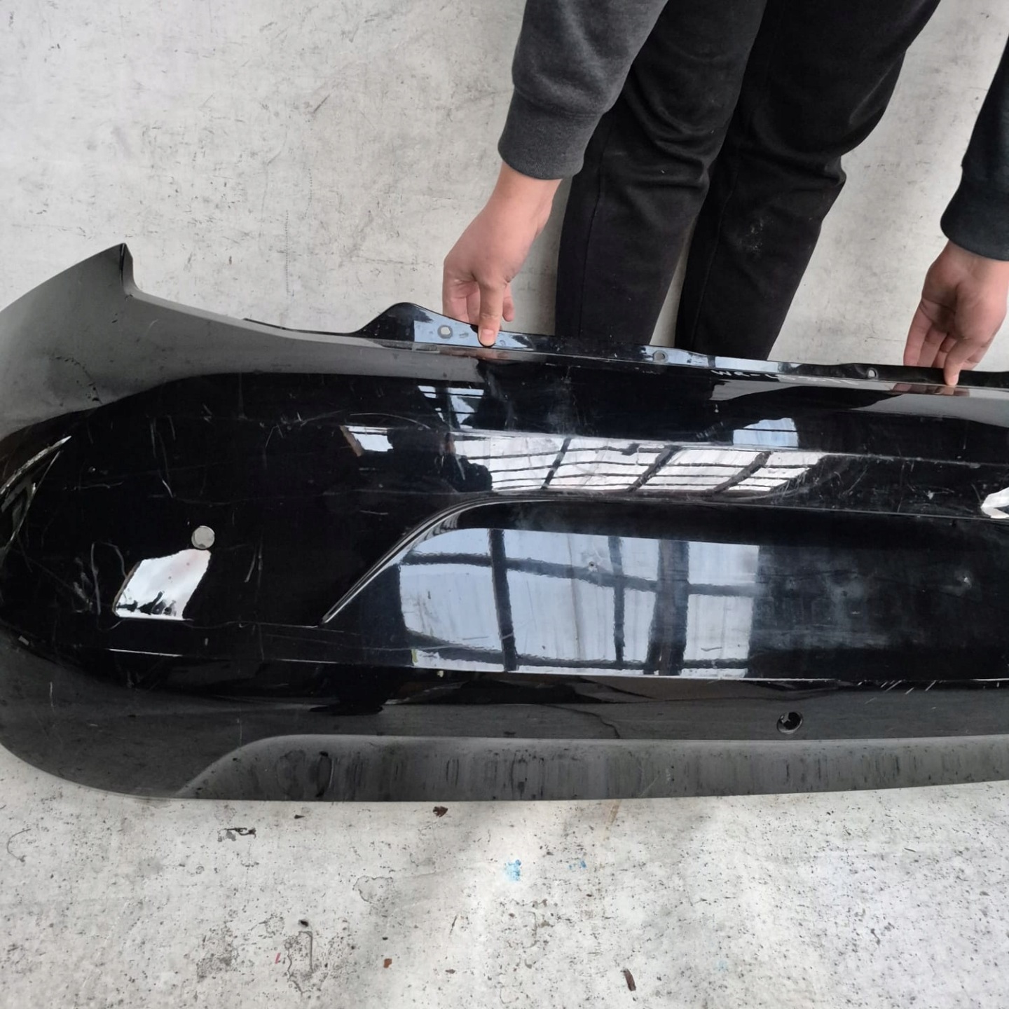 SEAT MII 1SL 11- bumper rear part rear PDC 1SL807421D