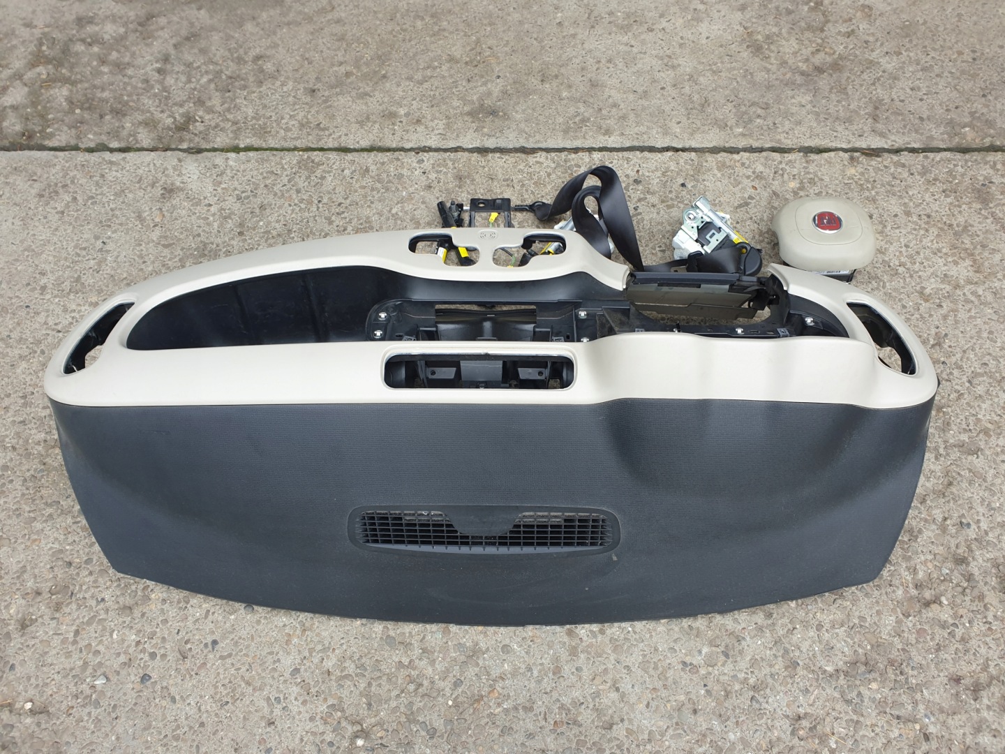 dashboard instrument panel airbags FIAT PANDA III 3 2012