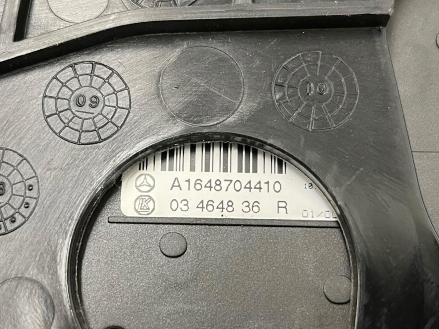 control unit seat right side Mercedes-Benz GL X164 2008 A1648704410