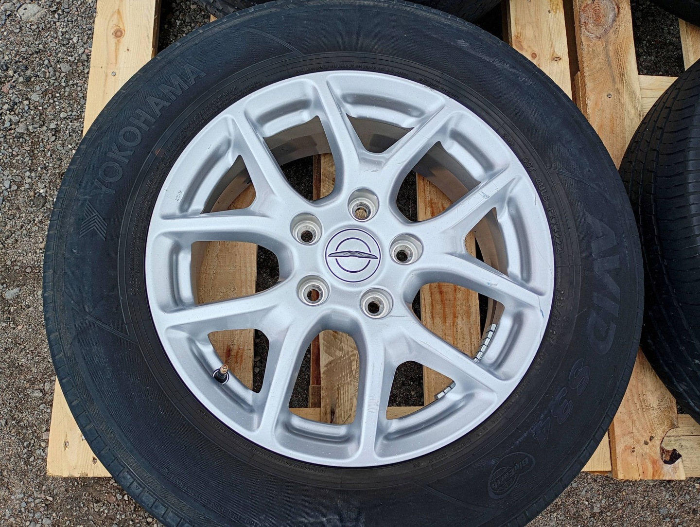 wheels disc discs tyres 5x127 17R komplet Chrysler Pacifica 2021