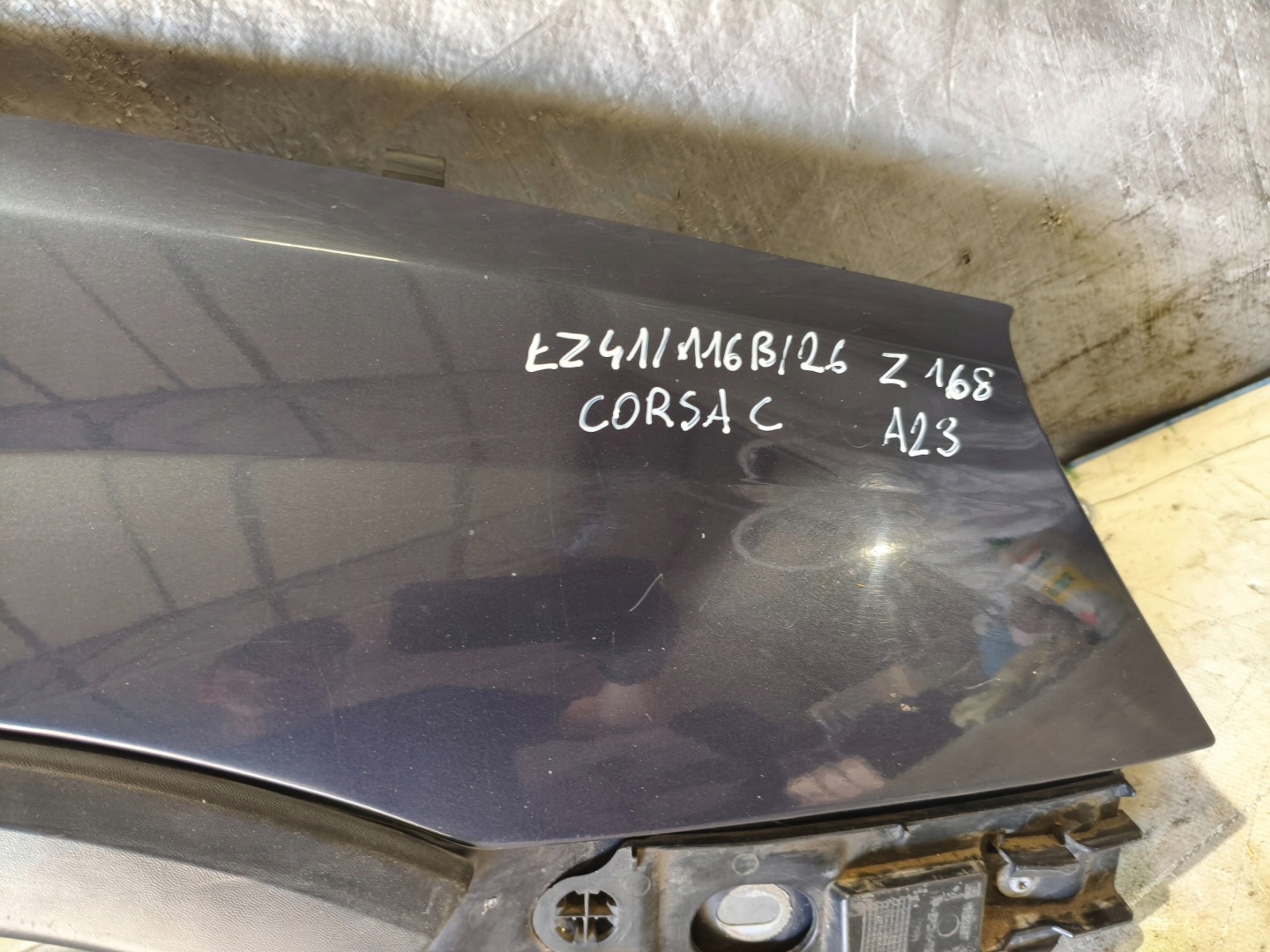 parafango Destra OPEL CORSA C Z168