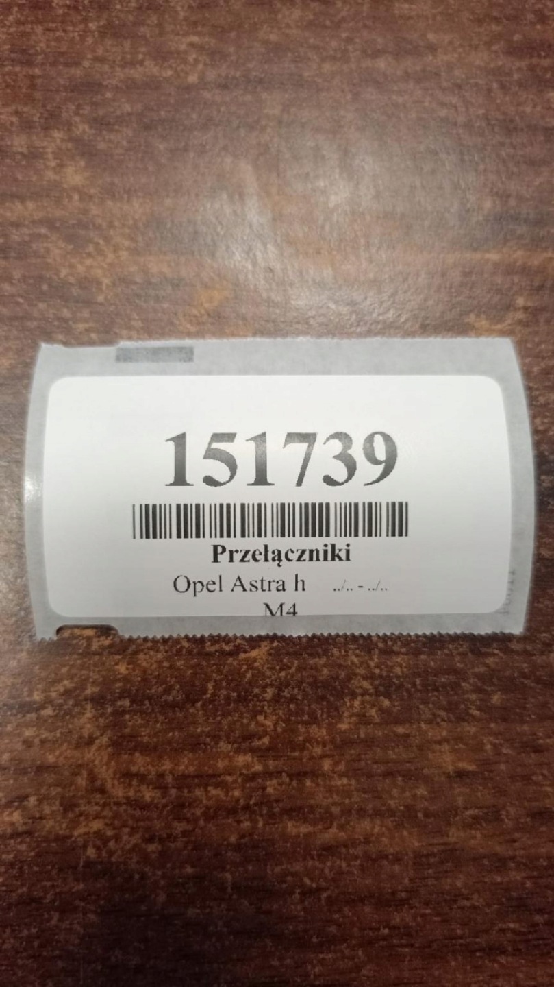 OPEL ASTRA H DEVIO LUCI TERGICRISTALLO TERGI 13197719ZS