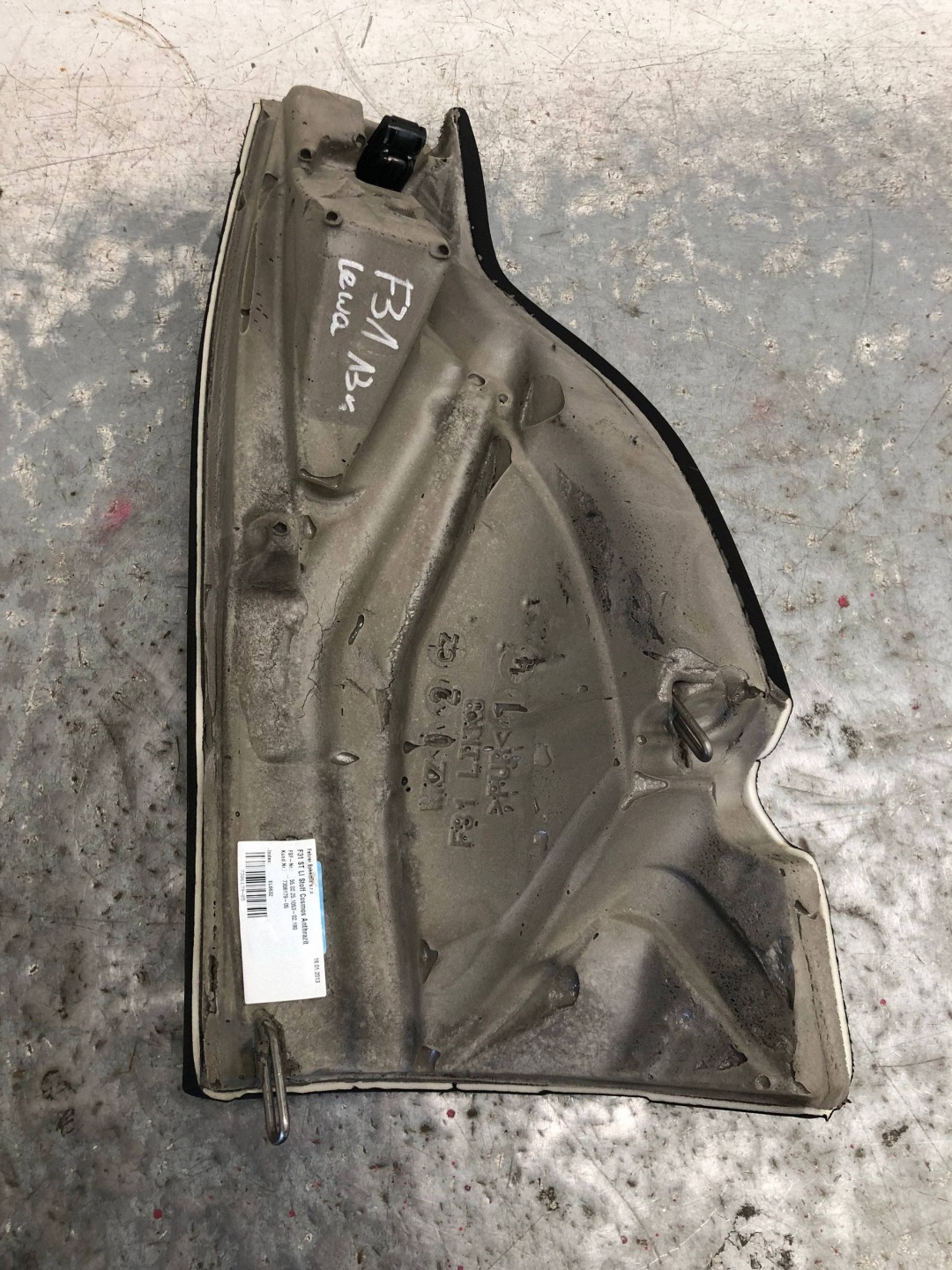 side upholstery KANAPY left BMW F31 7306179