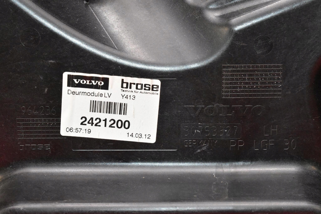 window regulator left front EU 30753327 VOLVO XC60 1 and 08-13