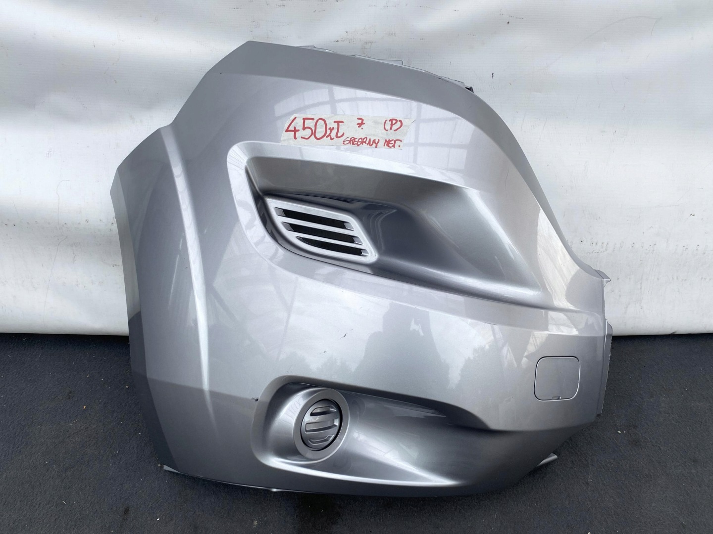 DUCATO BOXER JUMPER 14- corner front bumper right front SREBRNY MET.