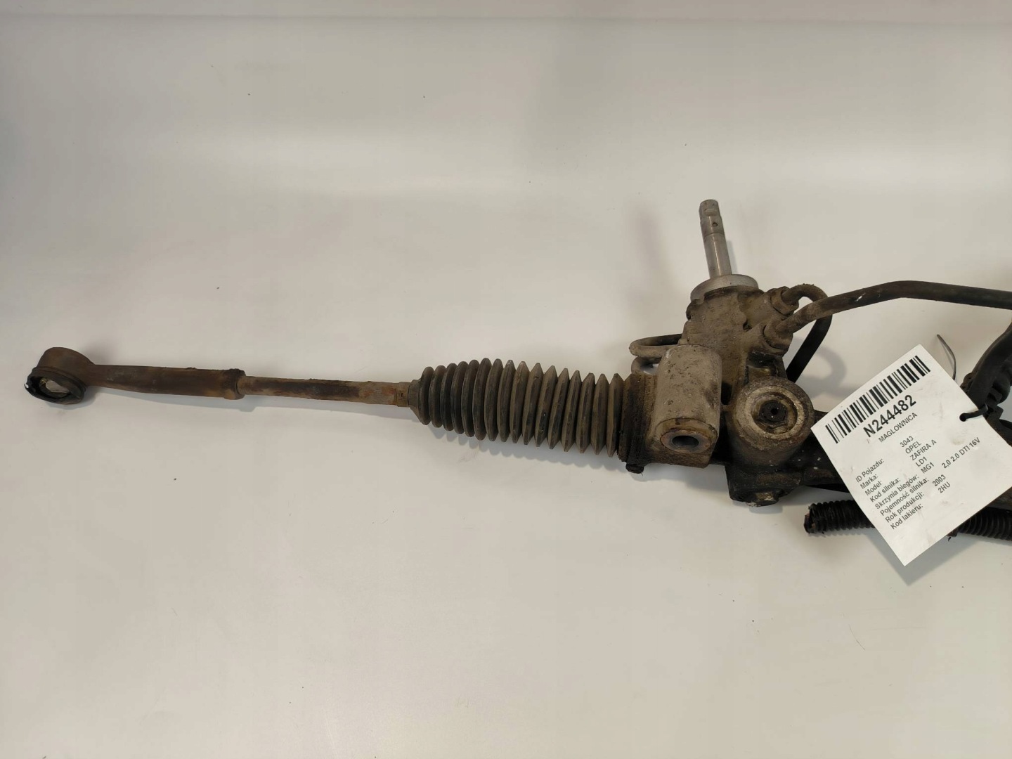 control 4046331 OPEL ZAFIRA A