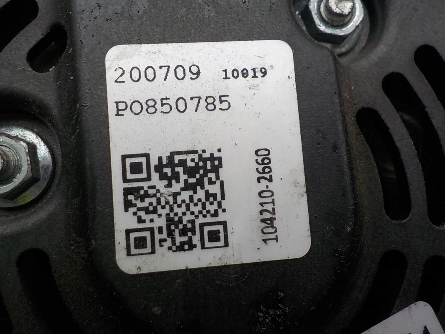 HONDA ACCORD VIII 2.2 D ALTERNATOR 104210-2660