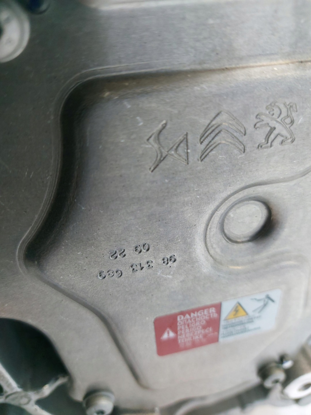 Opel Mokka-E II B engine electrical konwerter komplet 9850313580 PSA ZK01