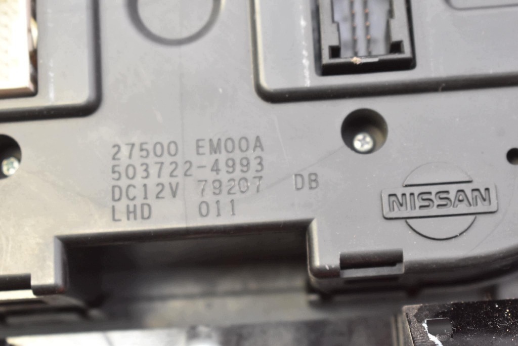 control panel air conditioning devices KLIMY 27500EM00A NISSAN TIIDA C11 04-08