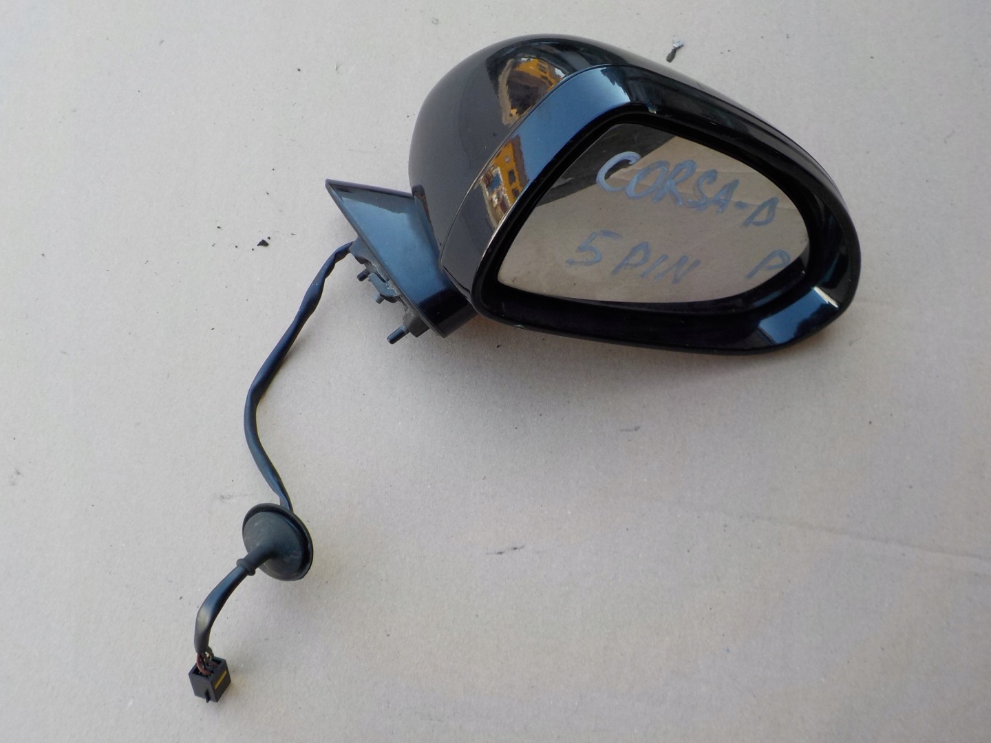 mirror right 5 PIN opel corsa d 2008r EUROPA