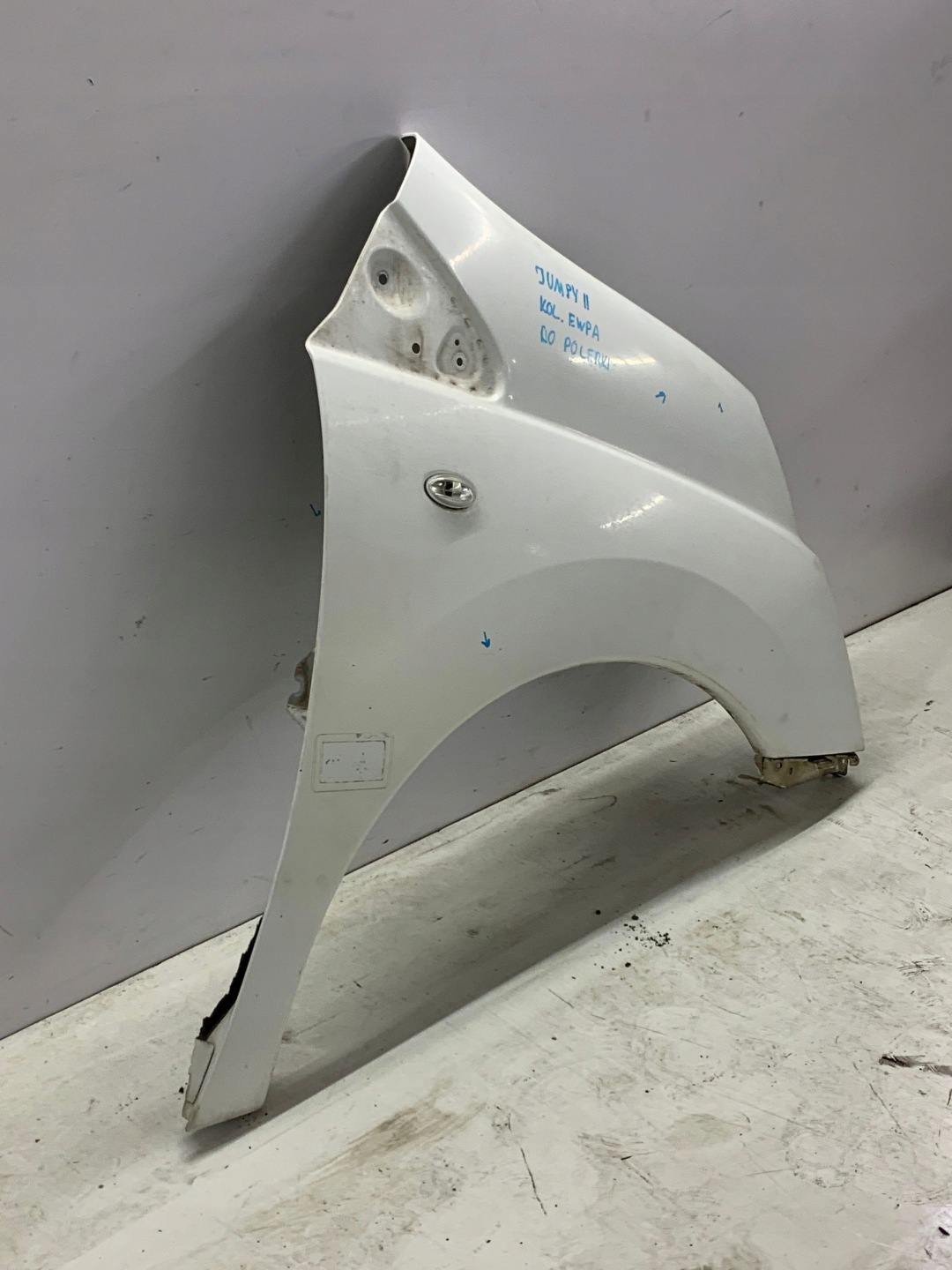 fender right front right front CITROEN JUMPY II (2007-2016) colour EWPA