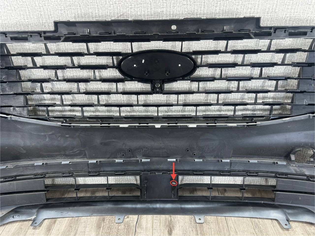 FORD E-TRANSIT CUSTOM II MK2 2023-> bumper front PZ31-17F003-F