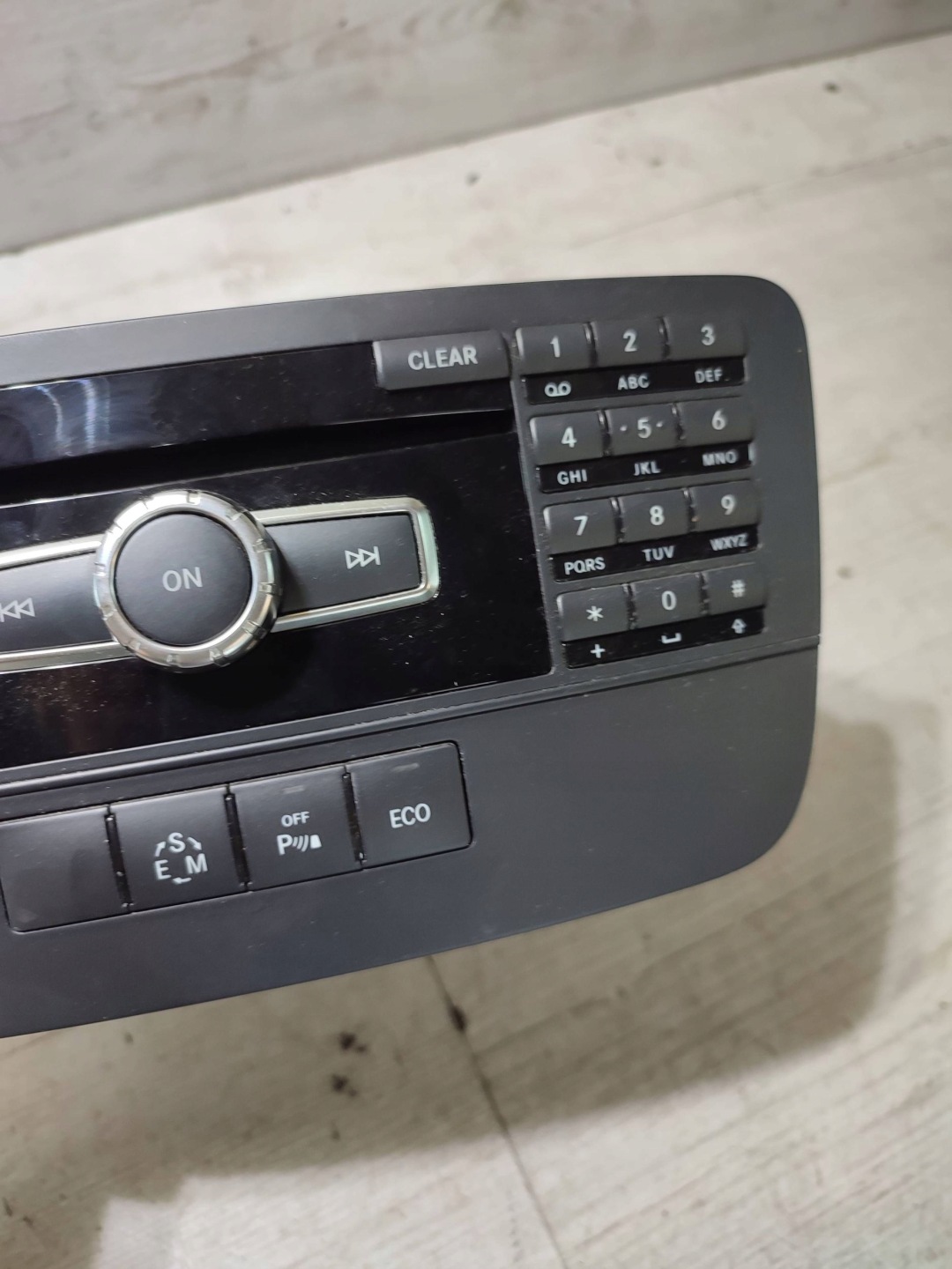 Mercedes-Benz GLK (X204) 2013 Panel / Radio CD/DVD/GPS