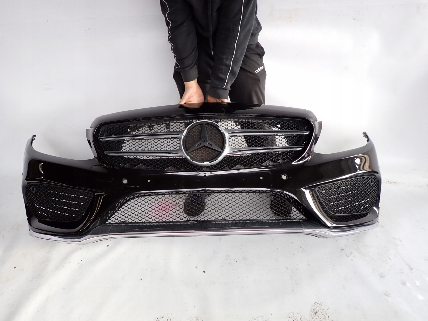 MERCEDES C class W205 AMG 14- bumper front front