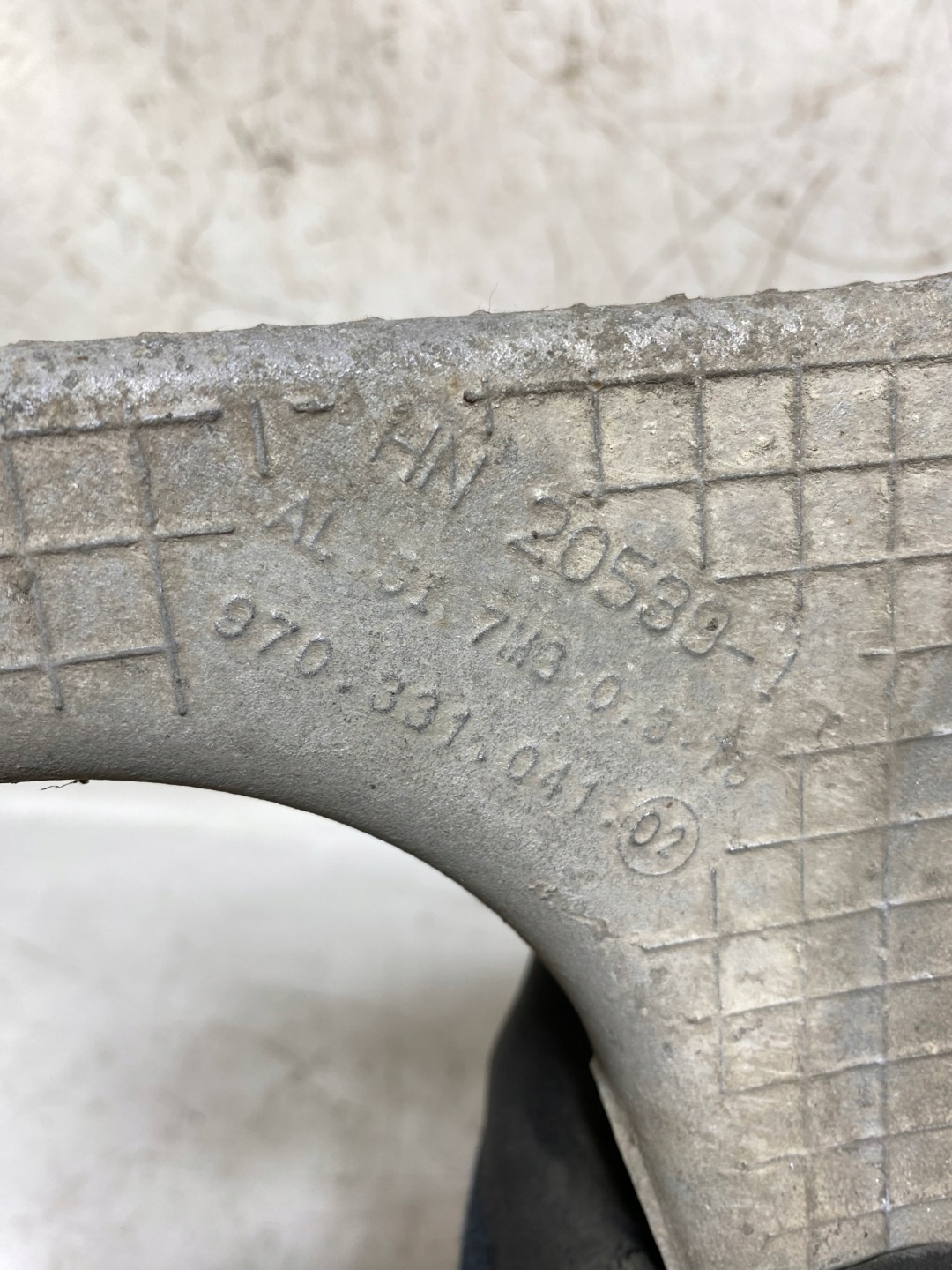 PORSCHE PANAMERA 970 Querlenker links heck hinten 970331141