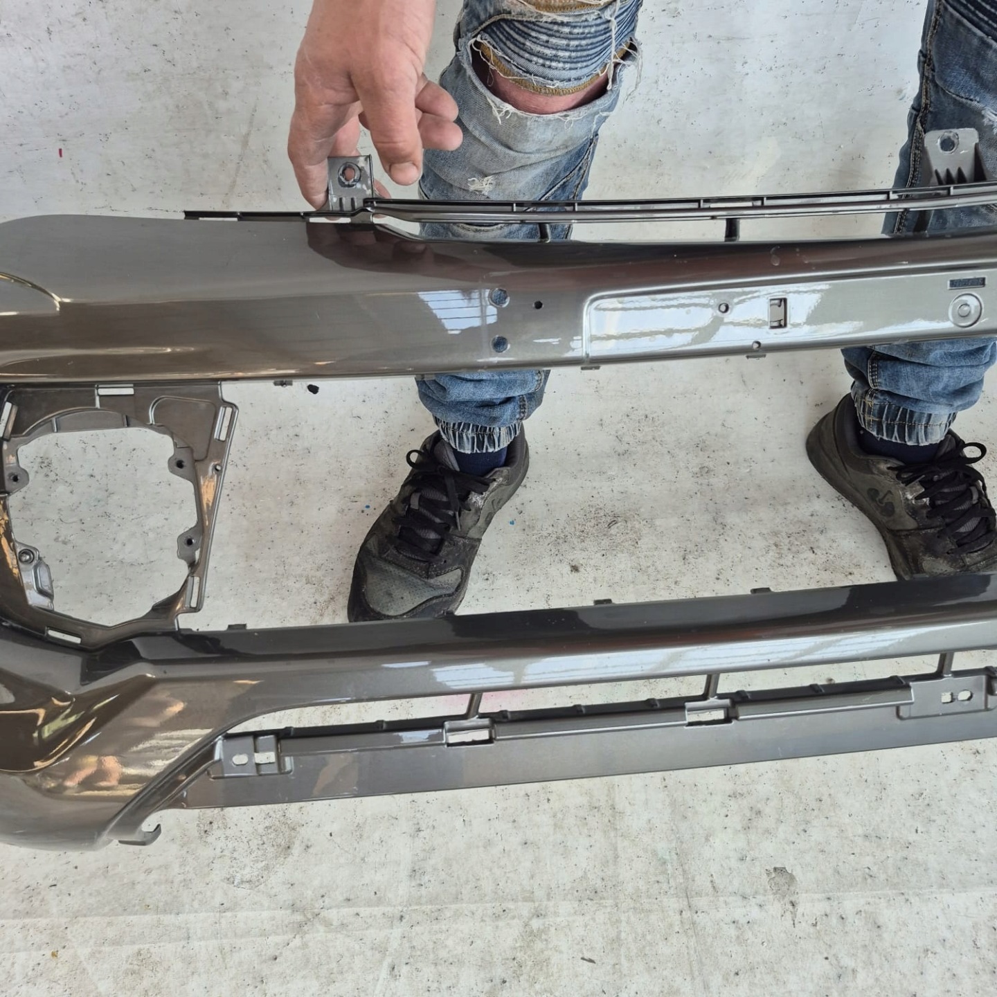 MITSUBISHI L200 V 5 15-19 bumper front front washer