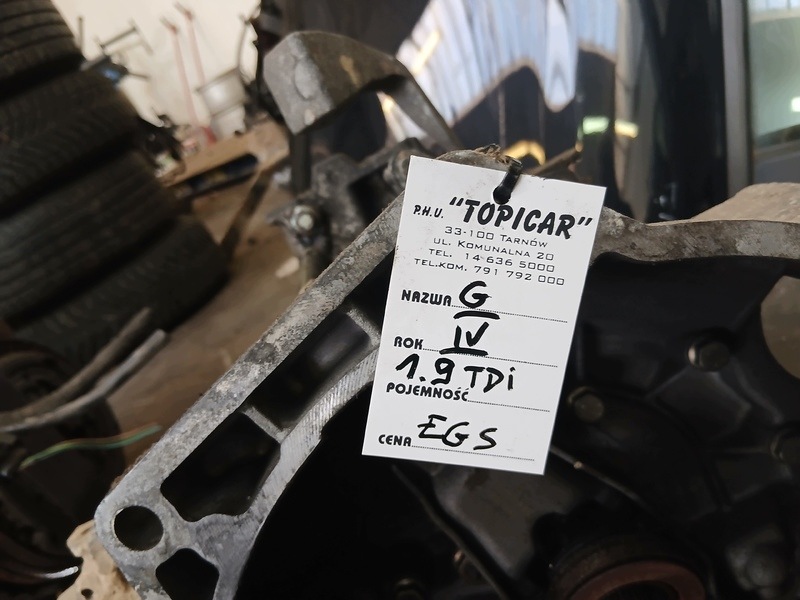 getriebe VW GOLF IV 1.9TDI EGS