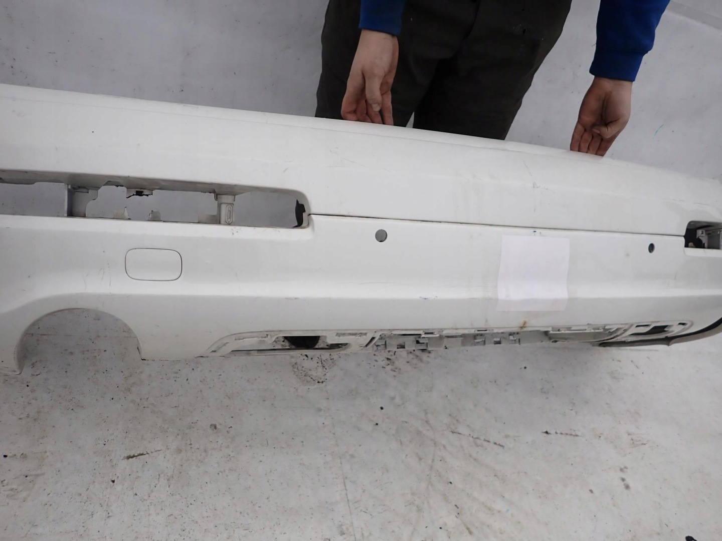 AUDI Q7 e 1 4L S-LINE 05-09 Paraurti posteriore posteriore PDC