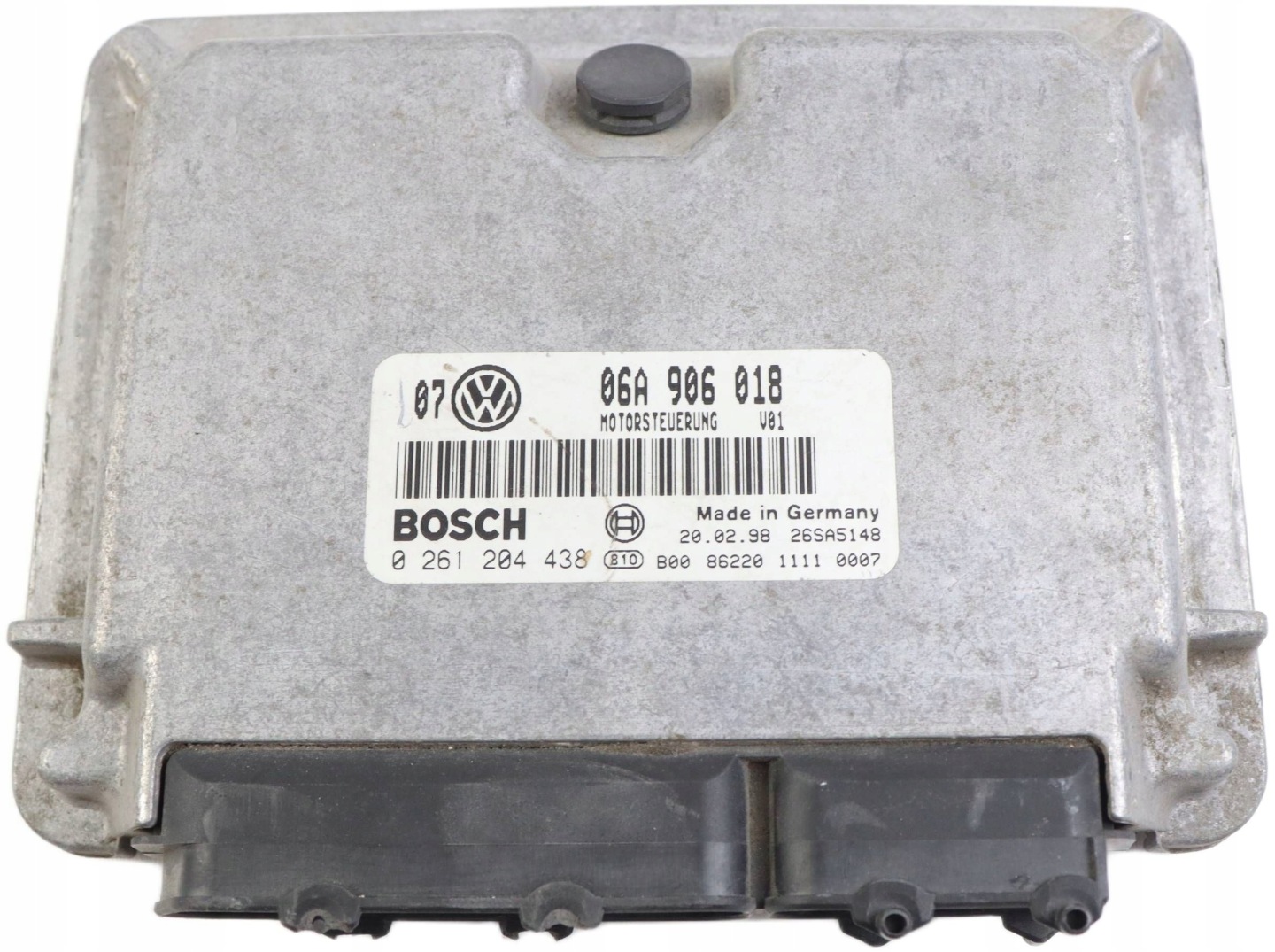 AUDI A3 8L OCTAVIA e modulo Centralina Motore 1.8 20V 06A906018 0261204438