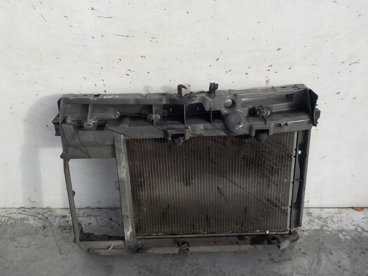 887 CITROEN C3 II support panel for radiators pillar iron